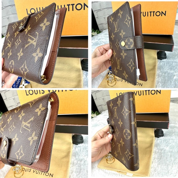 Louis Vuitton Planner Agenda PM LIKE NEW with paper clips, paper and box - Picture 3 of 11